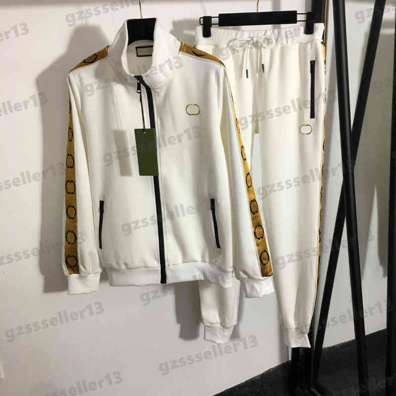 Womens Tracksuits 3D Letter Logo Printing Two Piece Sets Zip-up Track Jacket And Web-trimmed Trousers Jogging Suit Designer Women Clothing Size S- 3 Colors, 13
Womens Tracksuits 3D Letter Logo Printing Two Piece Sets Zip-up Track Jacket And Web-trimmed Trousers Jogging Suit Designer Women Clothing Size S- 3 Colors, 13