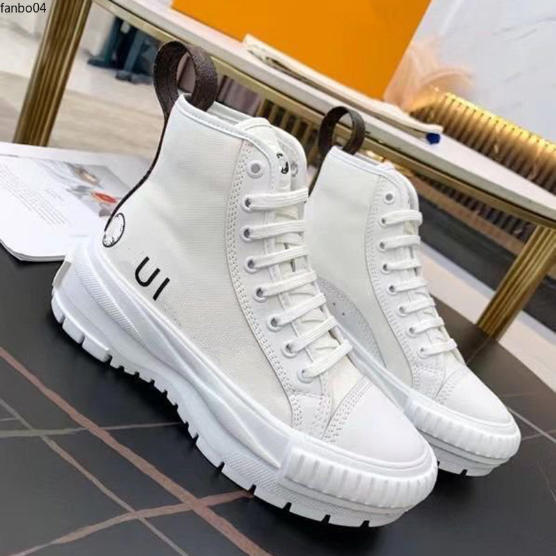 Top quality luxury designer shoes men casual Shoe white bone block personality design mk003285