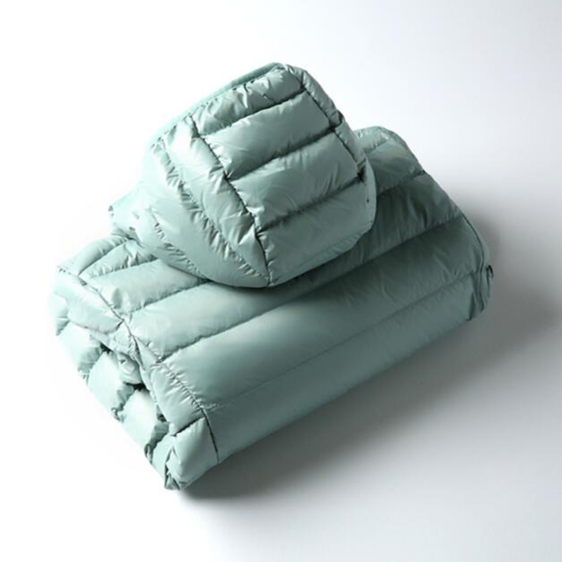 Women's Down Parkas SEDUTMO Winter Womens Down Jackets Short Ultra Light Duck Down Coat Hooded Puffer Jacket Autumn Parkas ED034 220907