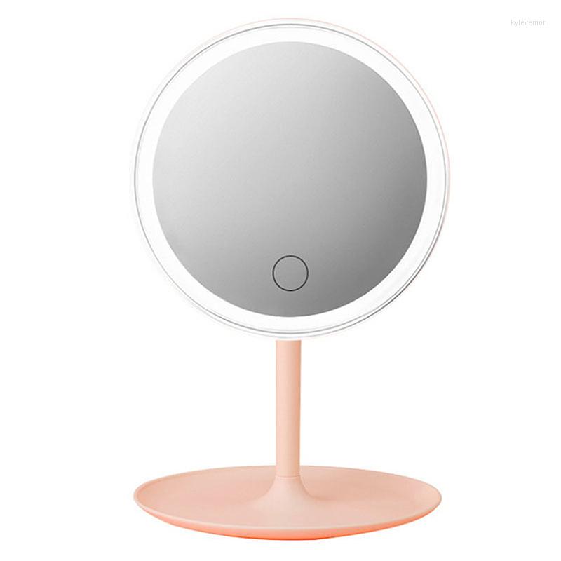 Compact Mirrors Makeup Mirror With LED Light Adjustable Touch Dimmer Vanity Table Cosmetic Smart Eye Protection Fill
Compact Mirrors Makeup Mirror With LED Light Adjustable Touch Dimmer Vanity Table Cosmetic Smart Eye Protection Fill