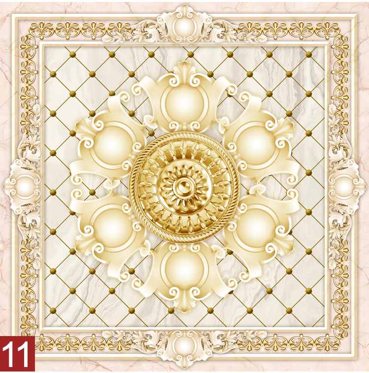 Custom 3d Ceiling 3d three-dimensional ceiling roof waterproof wallpaper ceiling decoration wallpaper
