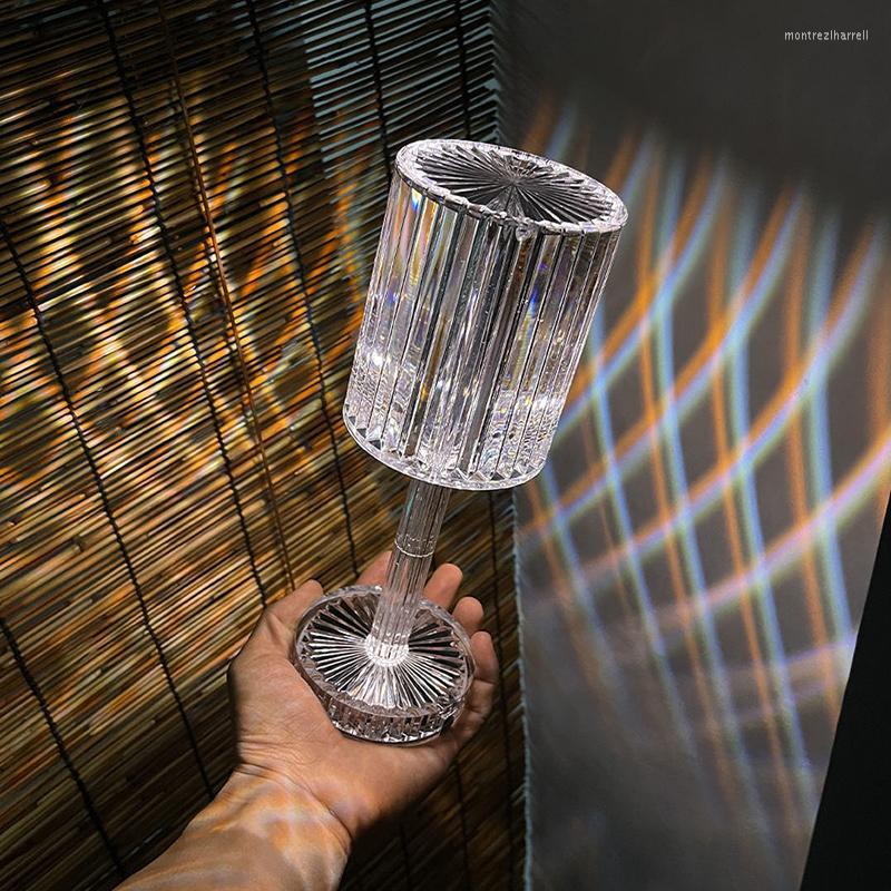 Night Lights Diamond LED Light Touch Remote Control Crystal Desk Lamp 16 Colors Rechargeable Bedside Acrylic Home Decor Equipment
Night Lights Diamond LED Light Touch Remote Control Crystal Desk Lamp 16 Colors Rechargeable Bedside Acrylic Home Decor Equipment