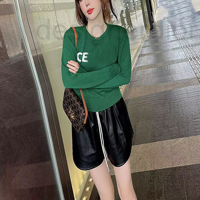 Women' Knits & Tees designer Autumn new round neck sweater pullover long sleeve slim fit inside and outside letter printed bottomed shirt top MJEQ, 2# packing bag
Women' Knits & Tees designer Autumn new round neck sweater pullover long sleeve slim fit inside and outside letter printed bottomed shirt top MJEQ, 2# packing bag