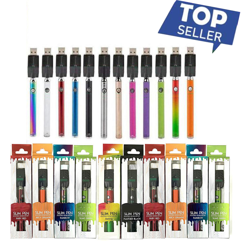17350 battery OOZE Twist Preheat Slim pen 320mah Charger Kit variable voltage preheating Bud Touch 510 thread adjustable Vape Pen New pack
17350 battery OOZE Twist Preheat Slim pen 320mah Charger Kit variable voltage preheating Bud Touch 510 thread adjustable Vape Pen New pack