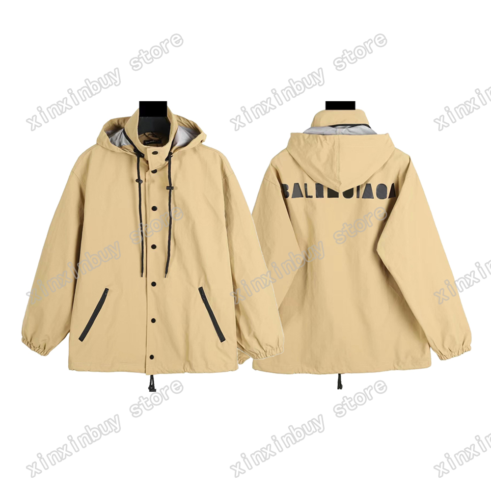 xinxinbuy Men designer Coats Jacket Paris Wave Back letter print Panelled women oversize black yellow gray green purple XS-2XL, Multi
xinxinbuy Men designer Coats Jacket Paris Wave Back letter print Panelled women oversize black yellow gray green purple XS-2XL, Multi