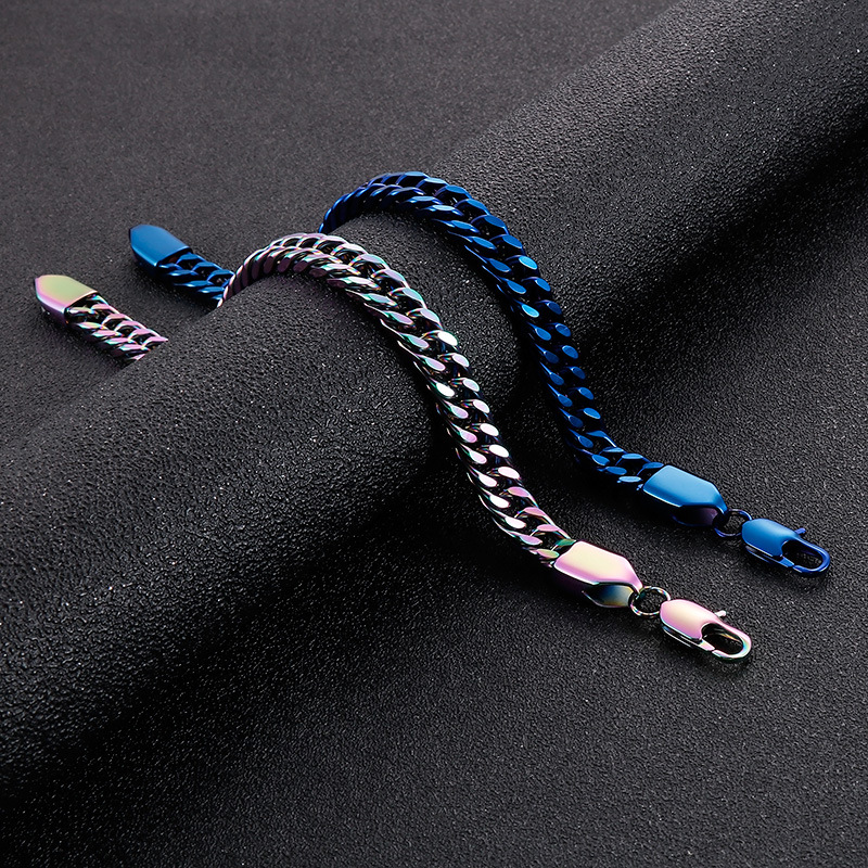 Stainless Steel Chain Link Necklace for Men Women Gift Jewelry Accessories Wholesale