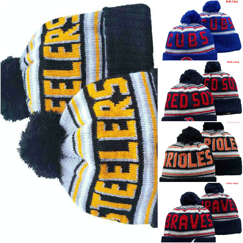 Men Knitted Cuffed Pom PITTSBURGH Beanies Hats Sport Knit Hat Striped Sideline Wool Warm Football Beanies Cap For Women's American All Team Skull caps A1, 15
Men Knitted Cuffed Pom PITTSBURGH Beanies Hats Sport Knit Hat Striped Sideline Wool Warm Football Beanies Cap For Women's American All Team Skull caps A1, 15
