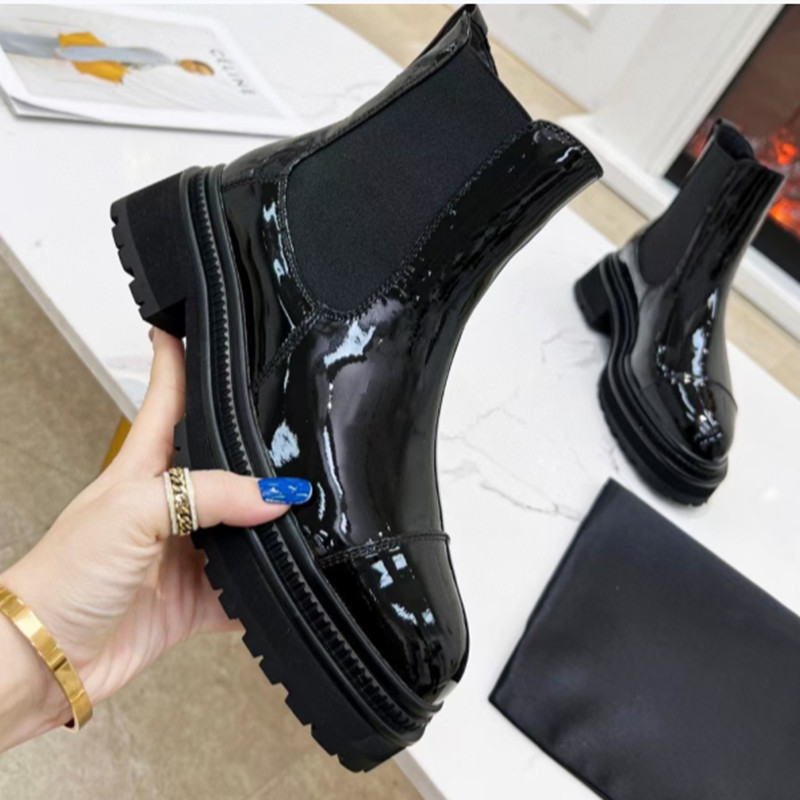 Women's Bantam Boots designerNew Chell Ankle Boots Thick Sole Combat Leather Fashion PocketShoes Winter working motor vehicleZapatillas, Photo color
Women's Bantam Boots designerNew Chell Ankle Boots Thick Sole Combat Leather Fashion PocketShoes Winter working motor vehicleZapatillas, Photo color