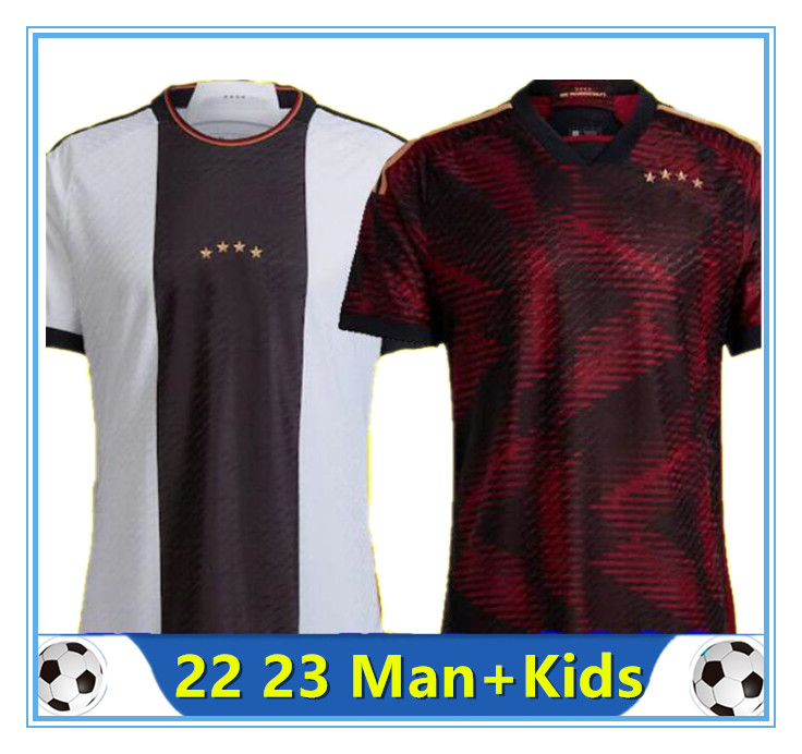 22 23 Soccer Jerseys GermanyS HUMMELS KROOS WERNER MULLER boys set Football shirt t GOTZE SANEA KHEDIRA REUS women uniform Player Fans versoin Good quality, Black
22 23 Soccer Jerseys GermanyS HUMMELS KROOS WERNER MULLER boys set Football shirt t GOTZE SANEA KHEDIRA REUS women uniform Player Fans versoin Good quality, Black