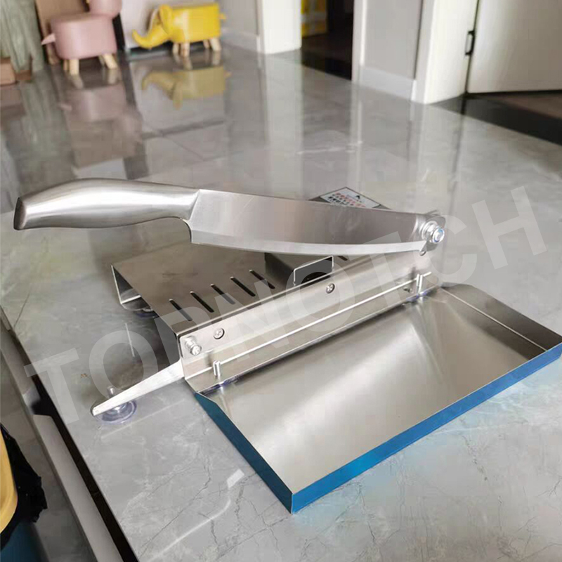 TOPNOTCH Meat Slicer Bone Cutting Machine Chicken Duck Fish Steak Lamb Chops Guillotine