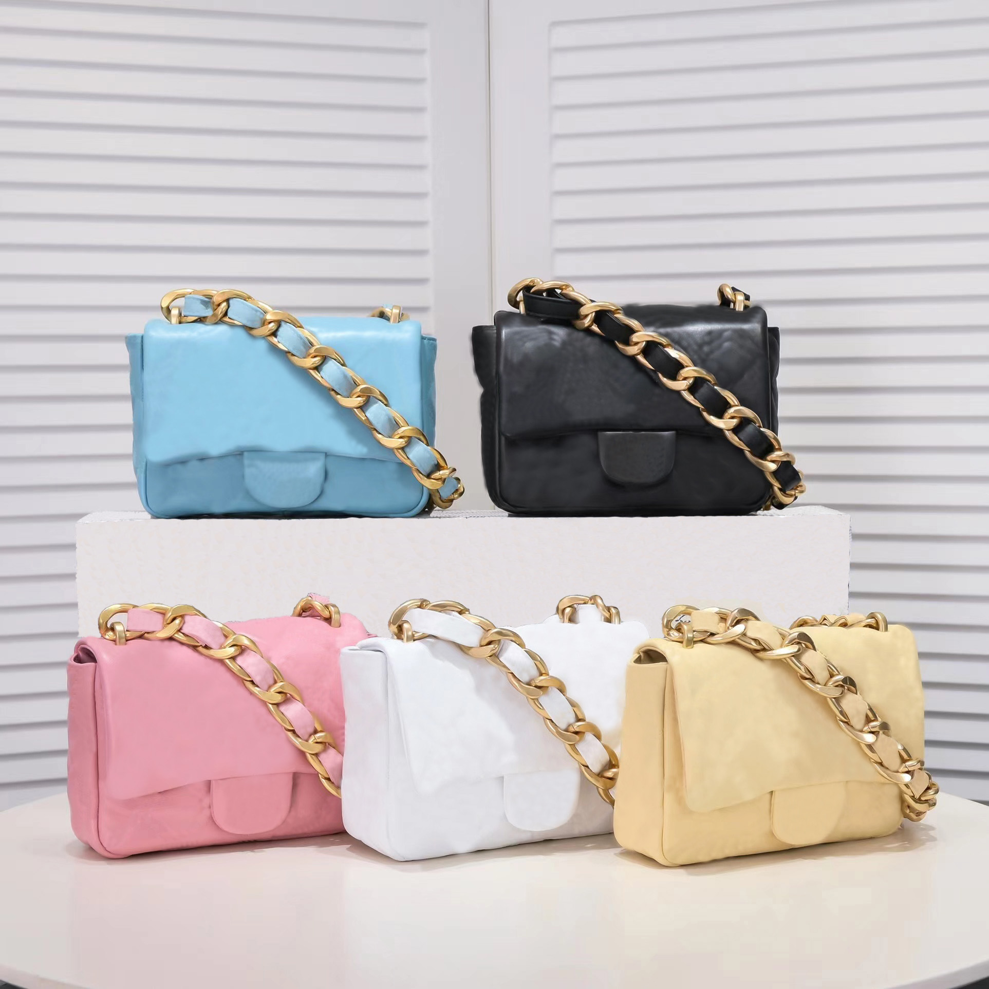 designer handbag popular Leather Classic women's shoulder bag multicolor chain 6 AAA quality m3214, M3214#apricot
designer handbag popular Leather Classic women's shoulder bag multicolor chain 6 AAA quality m3214, M3214#apricot