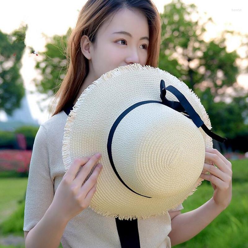 Wide Brim Hats Big Bow Beach Caps 2022 Korean Style Summer Bowknots Lady Women Straw Basin Hat Bucket Sun Shading
Wide Brim Hats Big Bow Beach Caps 2022 Korean Style Summer Bowknots Lady Women Straw Basin Hat Bucket Sun Shading