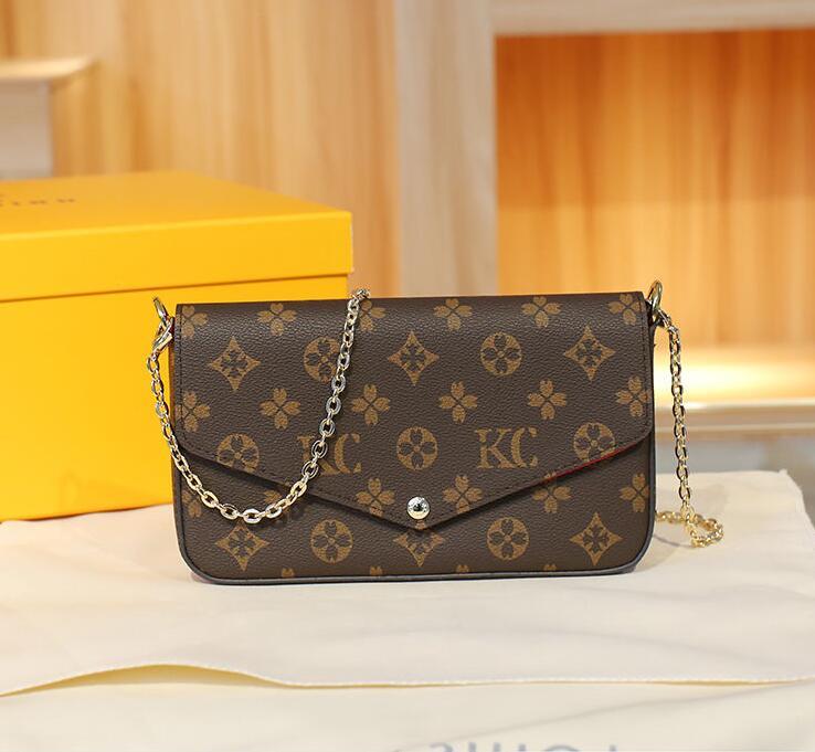 Designer bags leather Felicie tote bag handbag shoulder wallet bag with date code BOX, An extra shoulder strap
Designer bags leather Felicie tote bag handbag shoulder wallet bag with date code BOX, An extra shoulder strap