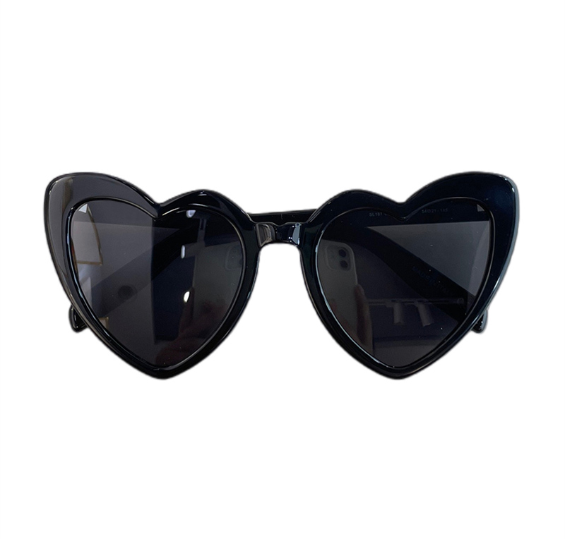 Image of Sunglasses Fashion designer 181 sunglasses for women acetate heart shape sun glasses summer avant-garde glamorous style Anti-Ultraviolet come