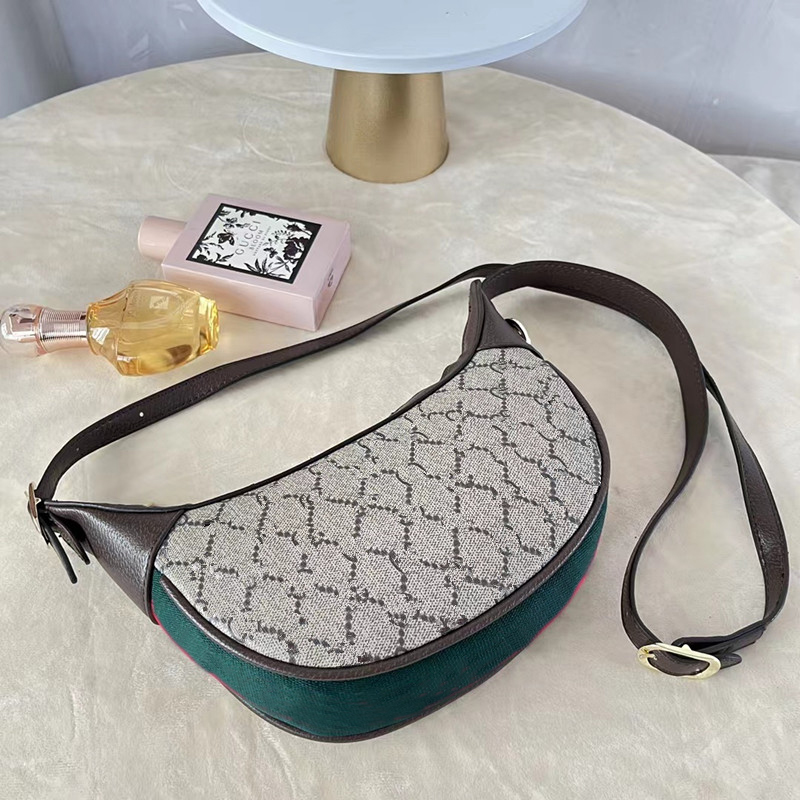 Women Shoulder Bag Designer Crescent Bags Canvas Material Crossbody Pack Fashion Pocket Half Moon Shape Handbag Lady Fanny Packs Pu Leather Pocket, C1
Women Shoulder Bag Designer Crescent Bags Canvas Material Crossbody Pack Fashion Pocket Half Moon Shape Handbag Lady Fanny Packs Pu Leather Pocket, C1