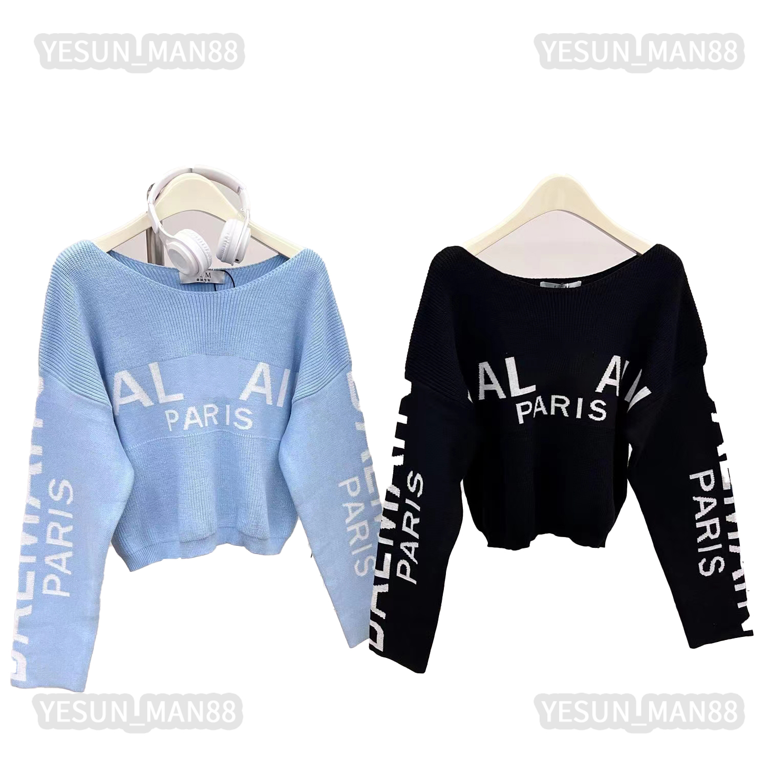 Women's Sweaters Woman Sweater Designer Luxury Balman Classic Coat Autumn And Winter Fashion Letter Printed Loose Knitwear Shirts Knitteds
Women's Sweaters Woman Sweater Designer Luxury Balman Classic Coat Autumn And Winter Fashion Letter Printed Loose Knitwear Shirts Knitteds