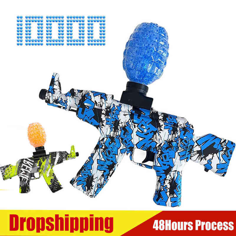 Gun Toys 2022 Electric AK47 Airsoft Splatter Ball Gel Blaster MP5 Gun Toys Paintball Pistol Weapon CS Fighting Outdoor Game for Boys T220907
Gun Toys 2022 Electric AK47 Airsoft Splatter Ball Gel Blaster MP5 Gun Toys Paintball Pistol Weapon CS Fighting Outdoor Game for Boys T220907