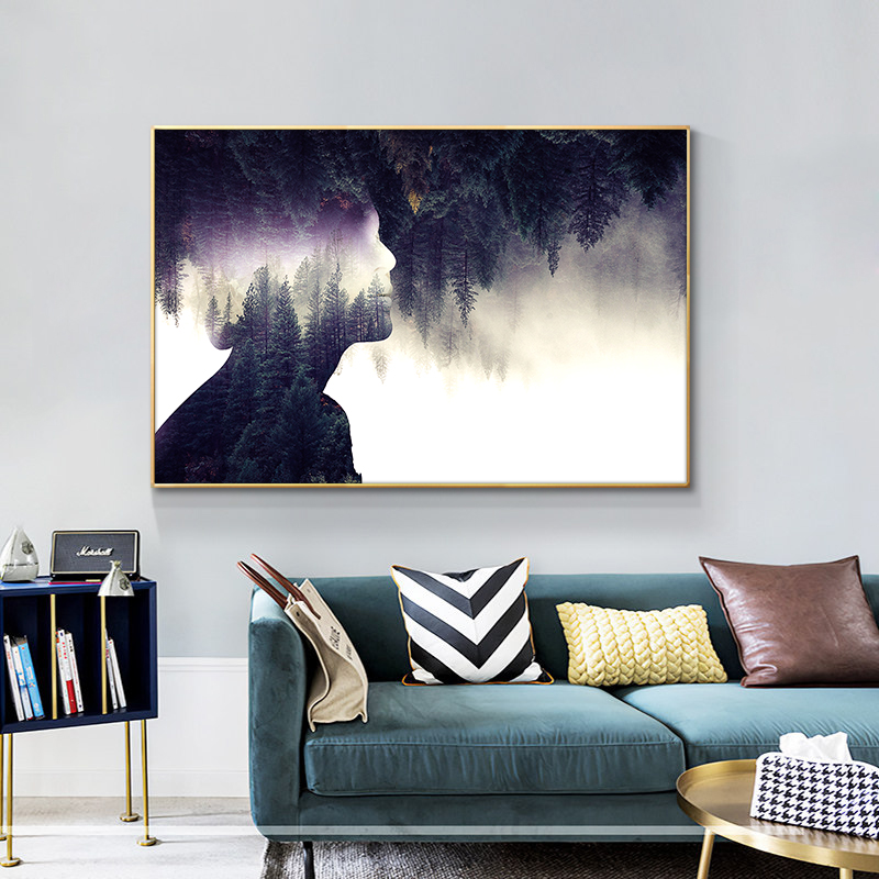Painting Abstract Forest With Women Oil on Canvas Poster Print Wall Artbuilding Pictures for Living Room Home Decor
Painting Abstract Forest With Women Oil on Canvas Poster Print Wall Artbuilding Pictures for Living Room Home Decor