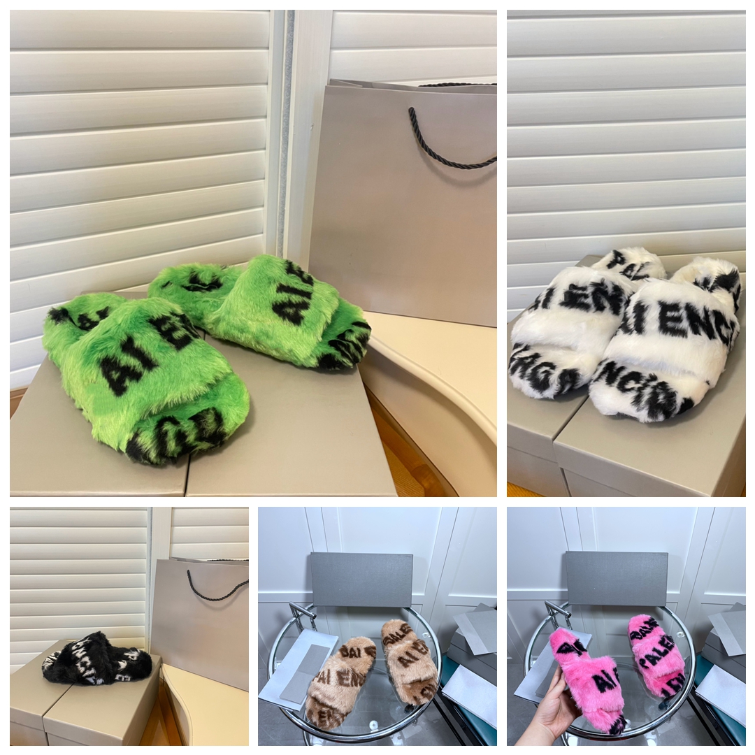 Designers luxury slippers solid color plush letter design women slippers temperament versatile indoor hotel wear warm Thick bottom shoes box very good, Pink
Designers luxury slippers solid color plush letter design women slippers temperament versatile indoor hotel wear warm Thick bottom shoes box very good, Pink