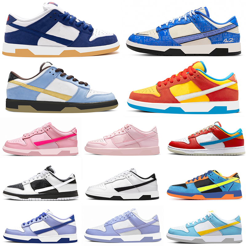 Designer Outdoor Shoes low LA Dodgers Fruity Medium Olive Pebbles Homer Simpson Jackie Robinson Triple Pink Blueberry Safety Orange Sport Sneakers with box, Item#36
Designer Outdoor Shoes low LA Dodgers Fruity Medium Olive Pebbles Homer Simpson Jackie Robinson Triple Pink Blueberry Safety Orange Sport Sneakers with box, Item#36
