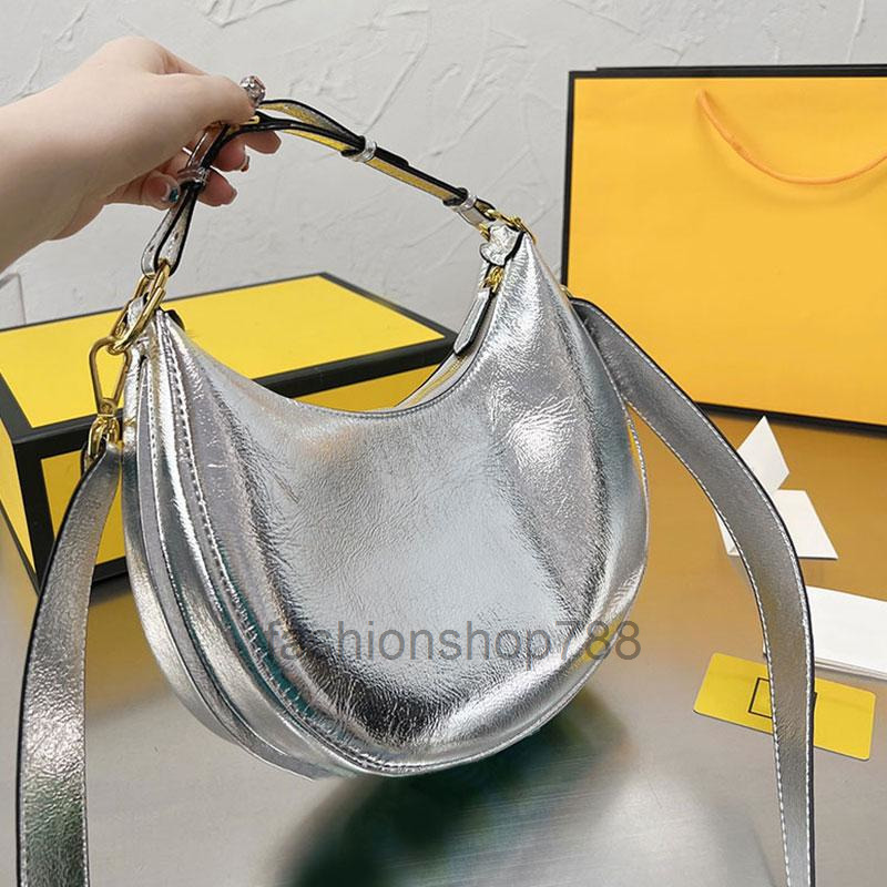 Designer Bags Plain Crescent Handbag Half Moon Bag Cluth Bottom Metal Letter Genuine Leather Zipper Closure Removable Strap Hand Wristlet Bag Small Handbags Purse, 28cm
Designer Bags Plain Crescent Handbag Half Moon Bag Cluth Bottom Metal Letter Genuine Leather Zipper Closure Removable Strap Hand Wristlet Bag Small Handbags Purse, 28cm