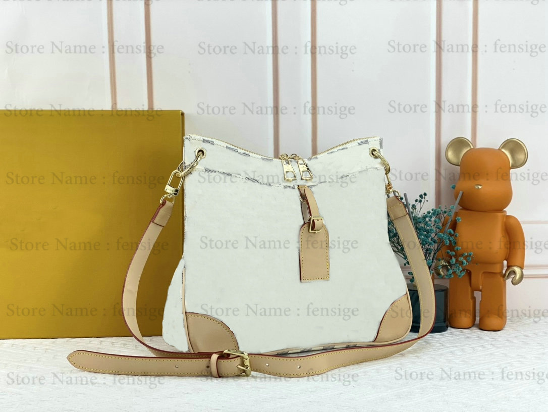 ODEON MM PM Message Shouder Bag N50062 N50064 zipped satchel bag Damier Ebene canvas Leather Designer CrossBody Double zip Black White, 1#
ODEON MM PM Message Shouder Bag N50062 N50064 zipped satchel bag Damier Ebene canvas Leather Designer CrossBody Double zip Black White, 1#