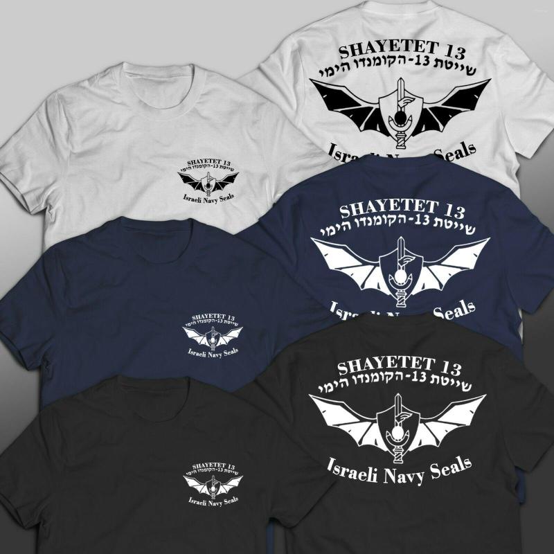 Men' T Shirts Israeli Israel Shayetet 13 Special Forces Tshirt Navy Sayeret Matkal Men T-Shirt Tee Short Casual O-Neck Mens Clothing, Black
Men' T Shirts Israeli Israel Shayetet 13 Special Forces Tshirt Navy Sayeret Matkal Men T-Shirt Tee Short Casual O-Neck Mens Clothing, Black