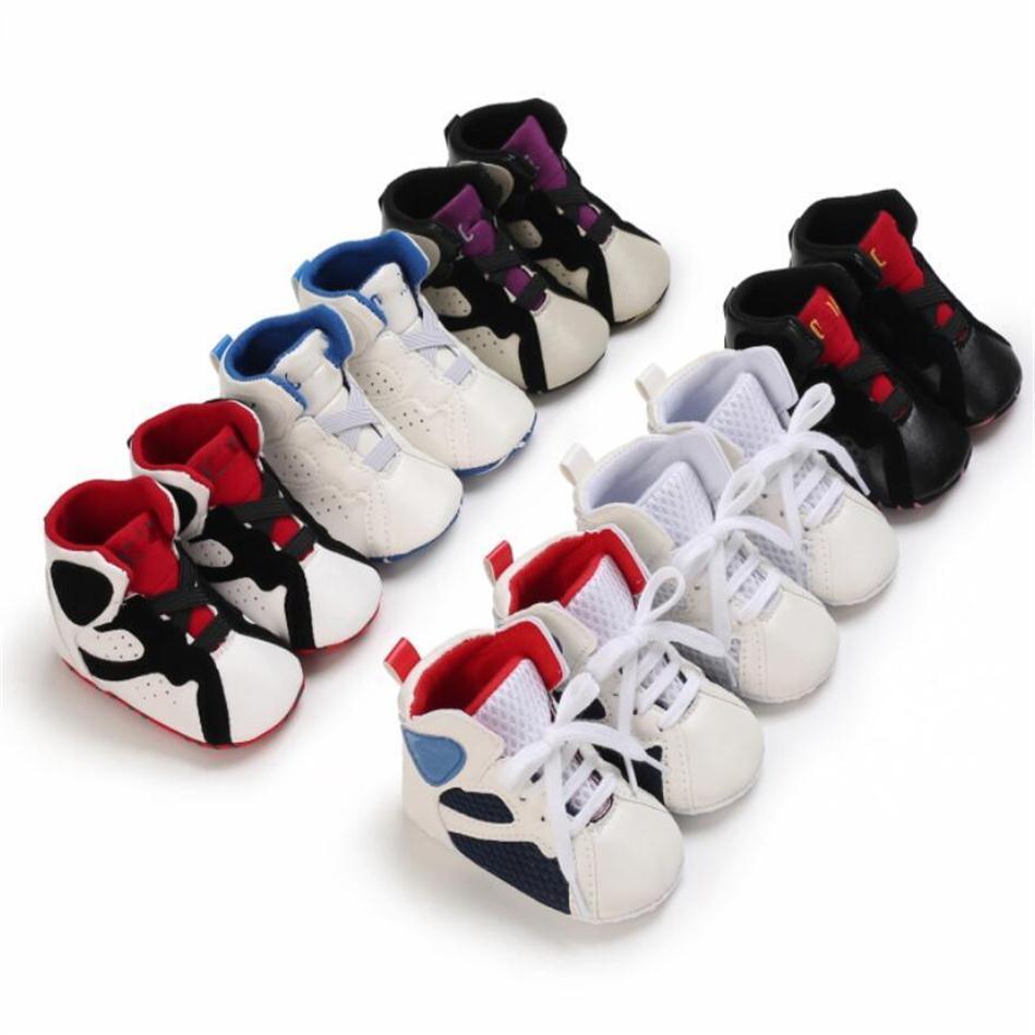 Newborn Baby First Walkers Sneakers Leather Basketball Crib Shoes Infant Sports Kids Fashion Boots Children Slippers Toddler Soft Sole246A, Multi-color
Newborn Baby First Walkers Sneakers Leather Basketball Crib Shoes Infant Sports Kids Fashion Boots Children Slippers Toddler Soft Sole246A, Multi-color