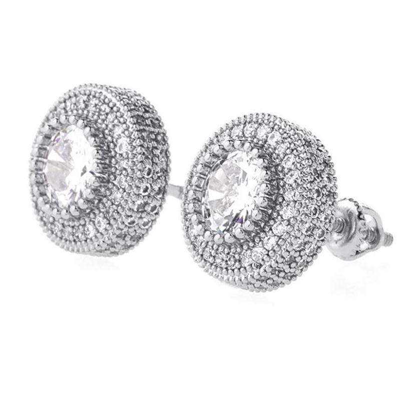 Luxury Designer Men Stud Earrings Hip Hop Jewelry Fashion Women Round Ear Ring Mens Diamond Earings Iced Out Stud Earing Bling Rap205M298b
Luxury Designer Men Stud Earrings Hip Hop Jewelry Fashion Women Round Ear Ring Mens Diamond Earings Iced Out Stud Earing Bling Rap205M298b