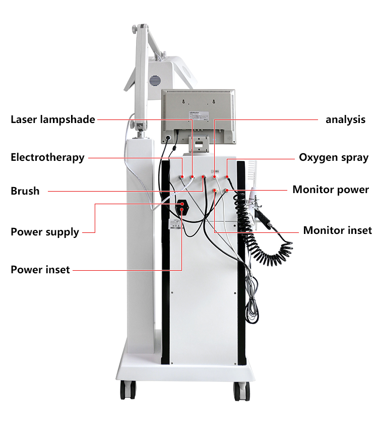 Laser hair regrowth machine / hair growth lazer /diode laser hair growth machine