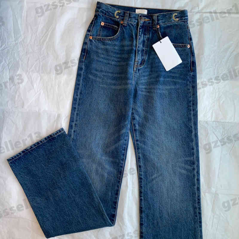 Womens Jeans Designer Women Clothing Cotton Denim Fabric 3D Embroidered Classic Logo Pants High Waist High-end Jeans 0912, Extra shipping
Womens Jeans Designer Women Clothing Cotton Denim Fabric 3D Embroidered Classic Logo Pants High Waist High-end Jeans 0912, Extra shipping