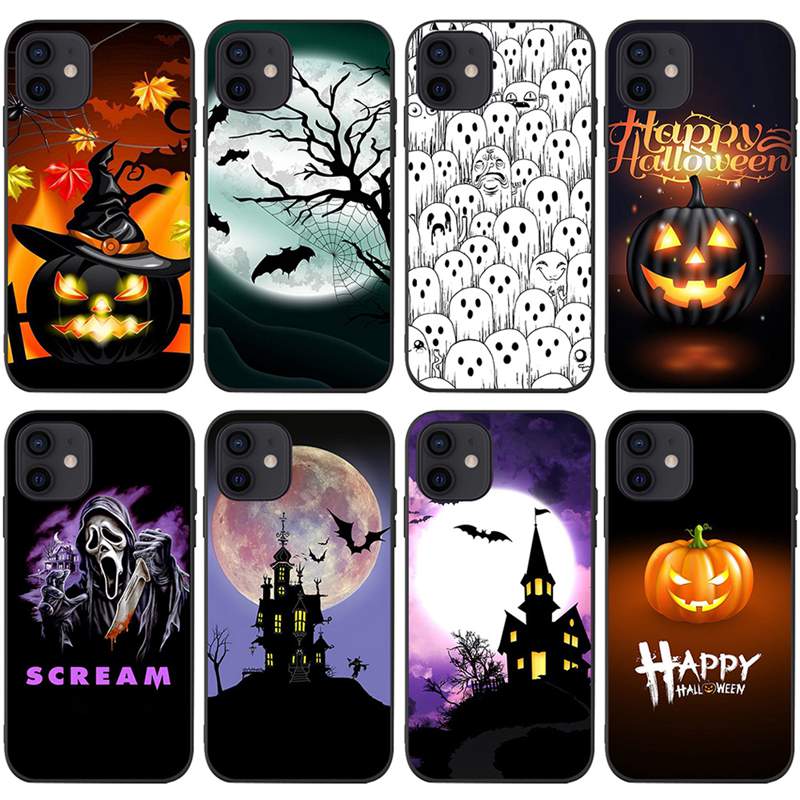 Happy Halloween Pumpkin Lantern Soft TPU Cases For Iphone 14 Pro Max 13 12 Mini 11 XR XS X 8 7 Plus 6 6S Ghost Skull Moon Print Black Fashion Mobile Phone Back Cover Coque, Pls let us know the design you want
Happy Halloween Pumpkin Lantern Soft TPU Cases For Iphone 14 Pro Max 13 12 Mini 11 XR XS X 8 7 Plus 6 6S Ghost Skull Moon Print Black Fashion Mobile Phone Back Cover Coque, Pls let us know the design you want