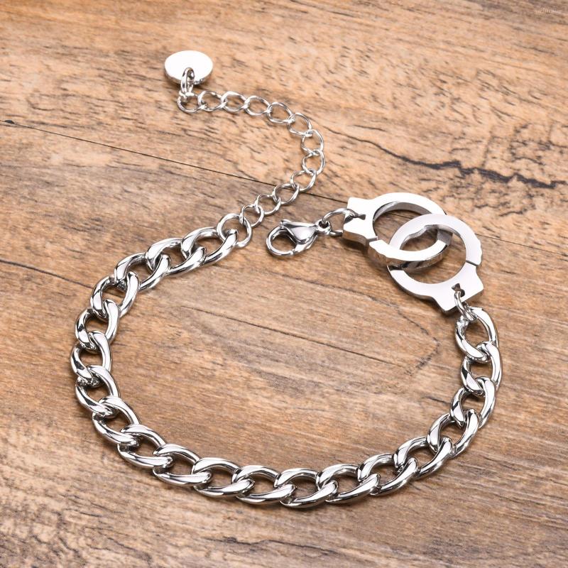Link Bracelets Handcuff Bracelet Men Chunky Curb Chain Jewellery Stainless Steel Stacking Unisex
Link Bracelets Handcuff Bracelet Men Chunky Curb Chain Jewellery Stainless Steel Stacking Unisex