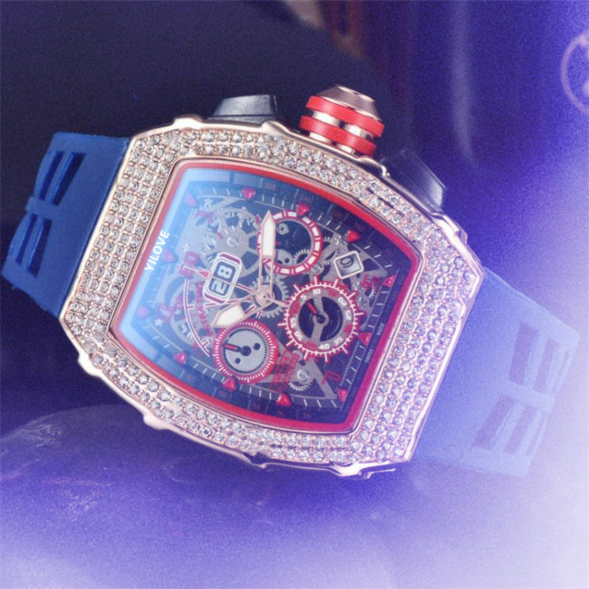 2022 43mm Quartz Chronograph Watch Mens Full Stainless Steel Case Clock Classic High Quality Fashion Business Waterproof Diamonds Luxury Gifts Wristwatches, As pic
2022 43mm Quartz Chronograph Watch Mens Full Stainless Steel Case Clock Classic High Quality Fashion Business Waterproof Diamonds Luxury Gifts Wristwatches, As pic