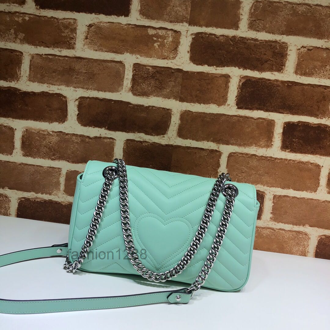 Top Quality Fashion Marmont Summer Style Women Shoulder Bag Pu Leather gold silver Chain Bags Cross body Pure Color Female Handbag purse 22c, Blue
Top Quality Fashion Marmont Summer Style Women Shoulder Bag Pu Leather gold silver Chain Bags Cross body Pure Color Female Handbag purse 22c, Blue