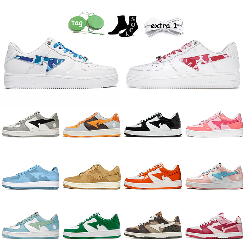 ABC Camo Bapesta Designer Running Shoes Bapestas Baped SK8 Sta White Blue Red Color Camos Combo Pink Black Grey Orange Pastel Pack Sax Platform Sneakers Trainers, C17 color camo combo blue 36-45
ABC Camo Bapesta Designer Running Shoes Bapestas Baped SK8 Sta White Blue Red Color Camos Combo Pink Black Grey Orange Pastel Pack Sax Platform Sneakers Trainers, C17 color camo combo blue 36-45
