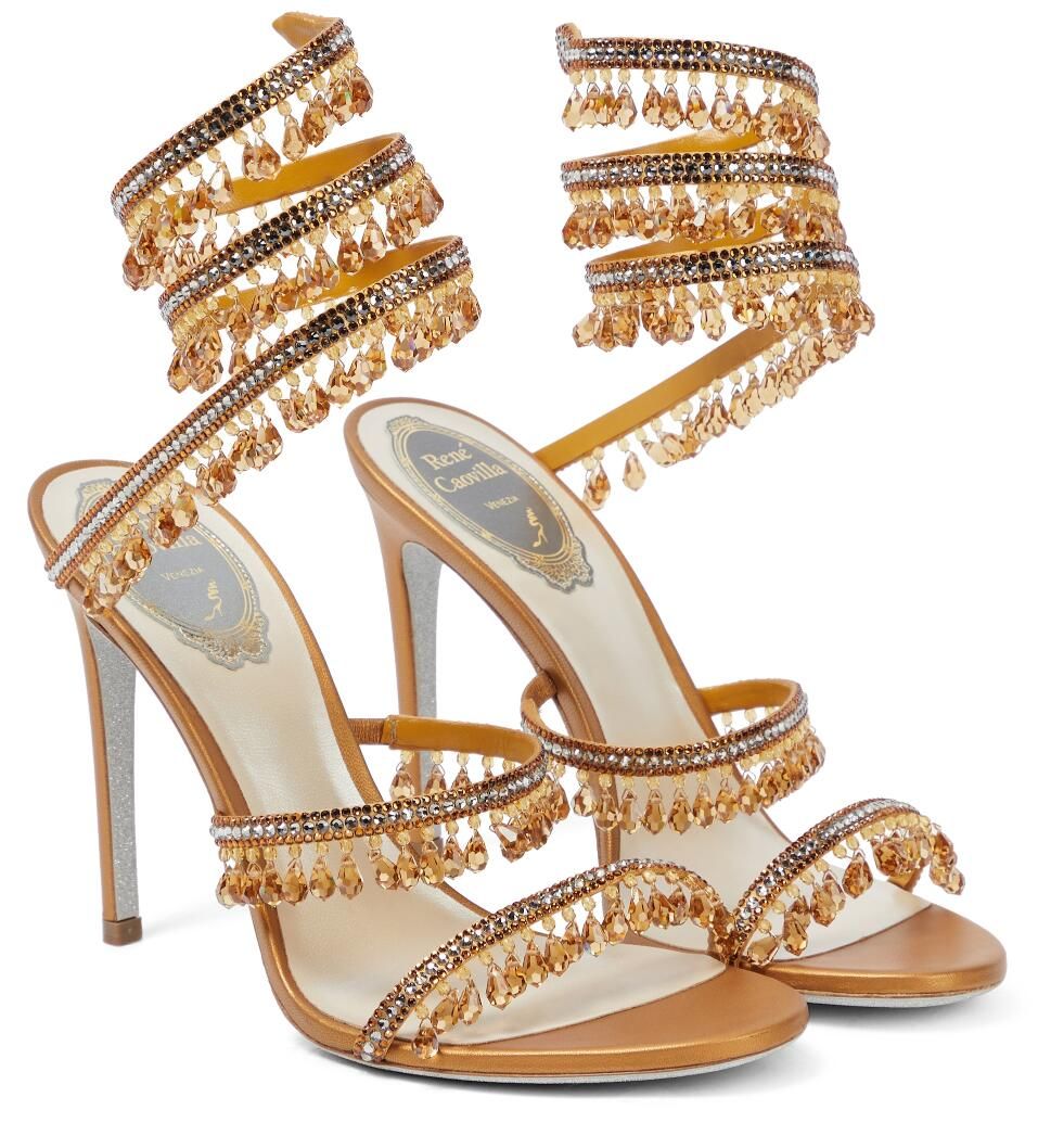 Top Luxury Sandals Shoes Strass Pumps Heels Luxury Rene Women Beads Chandeler Spiral Ankle Strap Romantic Lady Party Dress Wedding Stiletto
Top Luxury Sandals Shoes Strass Pumps Heels Luxury Rene Women Beads Chandeler Spiral Ankle Strap Romantic Lady Party Dress Wedding Stiletto