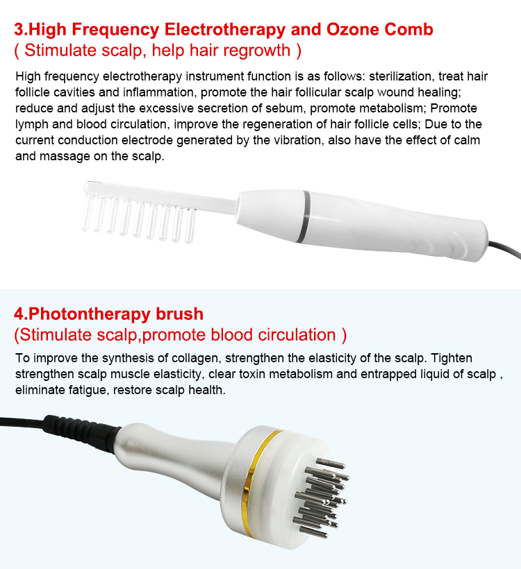 Laser hair regrowth machine / hair growth lazer /diode laser hair growth machine