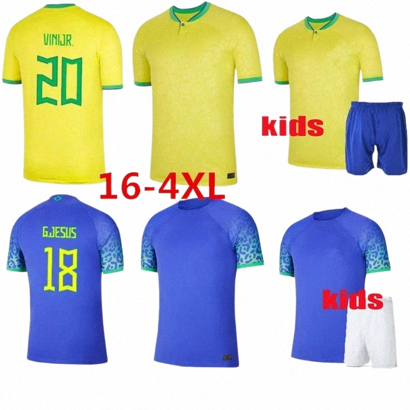 Soccer Jerseys xxxl 4XL 2022 World Cup soccer jersey PAQUETA COUTINHO bRAZILS football shirt goalkeeper FIRMINO brasil maillots MARQUINHOS VINI JR ANTONY SIL j2ns#