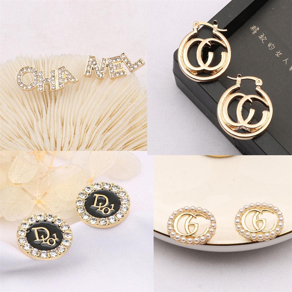 20style Design Classic High Quality Double Letter Stud Long Dangle Drop Earrings Pearl Rhinestone Wedding Party Jewelry Accessories2960
20style Design Classic High Quality Double Letter Stud Long Dangle Drop Earrings Pearl Rhinestone Wedding Party Jewelry Accessories2960