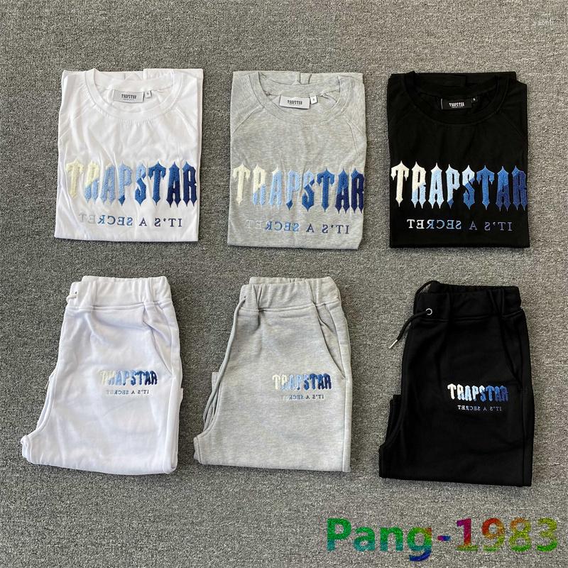 Men' T Shirts Spring Summer Trapstar Sports Short Sleeve Suit Men Women High Quality Gym Training Clothes Leisure T-shirt Streetwear
Men' T Shirts Spring Summer Trapstar Sports Short Sleeve Suit Men Women High Quality Gym Training Clothes Leisure T-shirt Streetwear