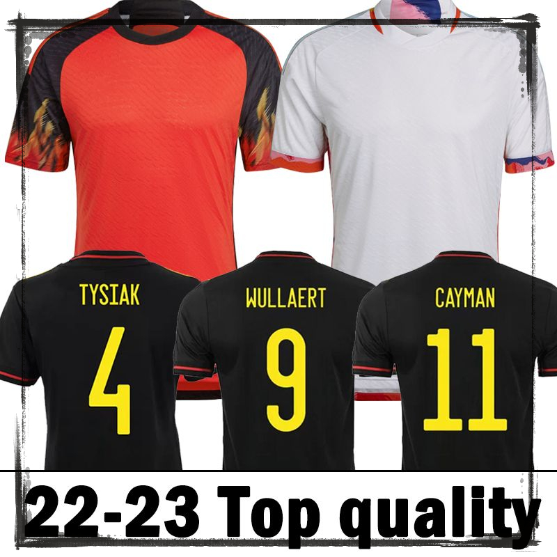 2022 Qatar World Cup BELGIUMS Jerseys Socce WITSEL DE BRUYNE R.LUKAKU E.HAZARD MERTENS BATSHUAYI Football Shirt Men Uniforms, Bilishi 22-23 home women patch
2022 Qatar World Cup BELGIUMS Jerseys Socce WITSEL DE BRUYNE R.LUKAKU E.HAZARD MERTENS BATSHUAYI Football Shirt Men Uniforms, Bilishi 22-23 home women patch