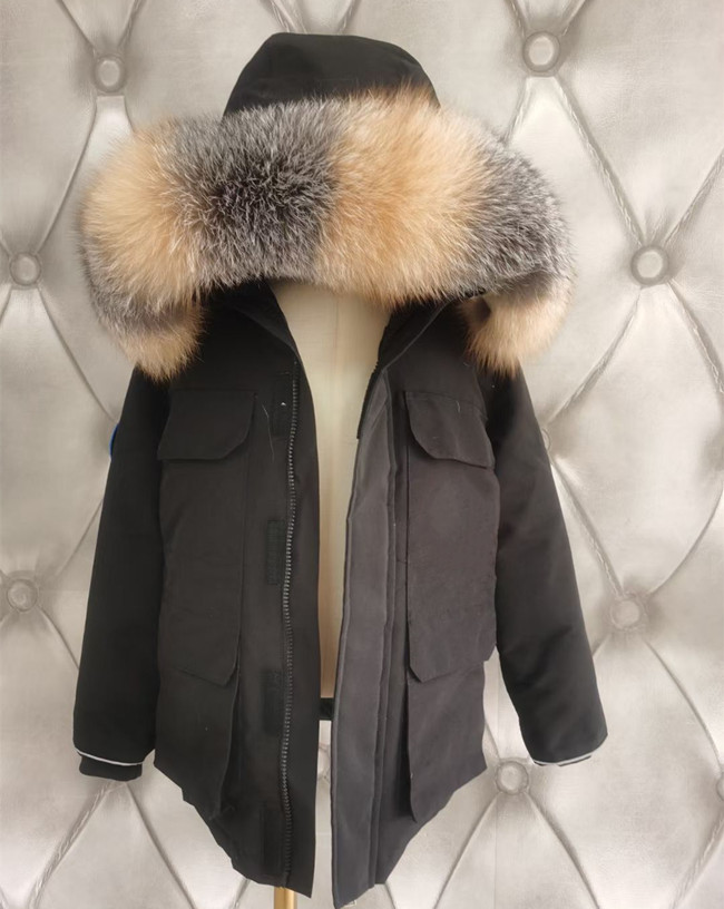 2022 new Baby Down coat Girl Clothes Winter real fur collar Boys Jacket Kids Fashion Parka Children Thicken Warm coat, Watermelon red
2022 new Baby Down coat Girl Clothes Winter real fur collar Boys Jacket Kids Fashion Parka Children Thicken Warm coat, Watermelon red