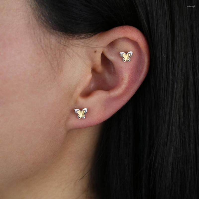 Stud Earrings Delicate 925 Sterling Silver Butterfly Animal For Women Yellow Black Cz Two Tone Paved Dainty Fashion Jewelry Gift
Stud Earrings Delicate 925 Sterling Silver Butterfly Animal For Women Yellow Black Cz Two Tone Paved Dainty Fashion Jewelry Gift