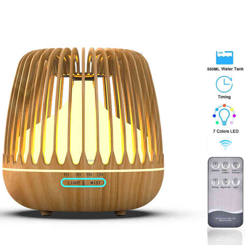 Humidifiers 500 Ml Aroma Essential Oil Diffuser Ultrasonic Humidifier Wood Grain 7 Color Changing Led Light Cool Mist Diffuser For Home J220906
Humidifiers 500 Ml Aroma Essential Oil Diffuser Ultrasonic Humidifier Wood Grain 7 Color Changing Led Light Cool Mist Diffuser For Home J220906