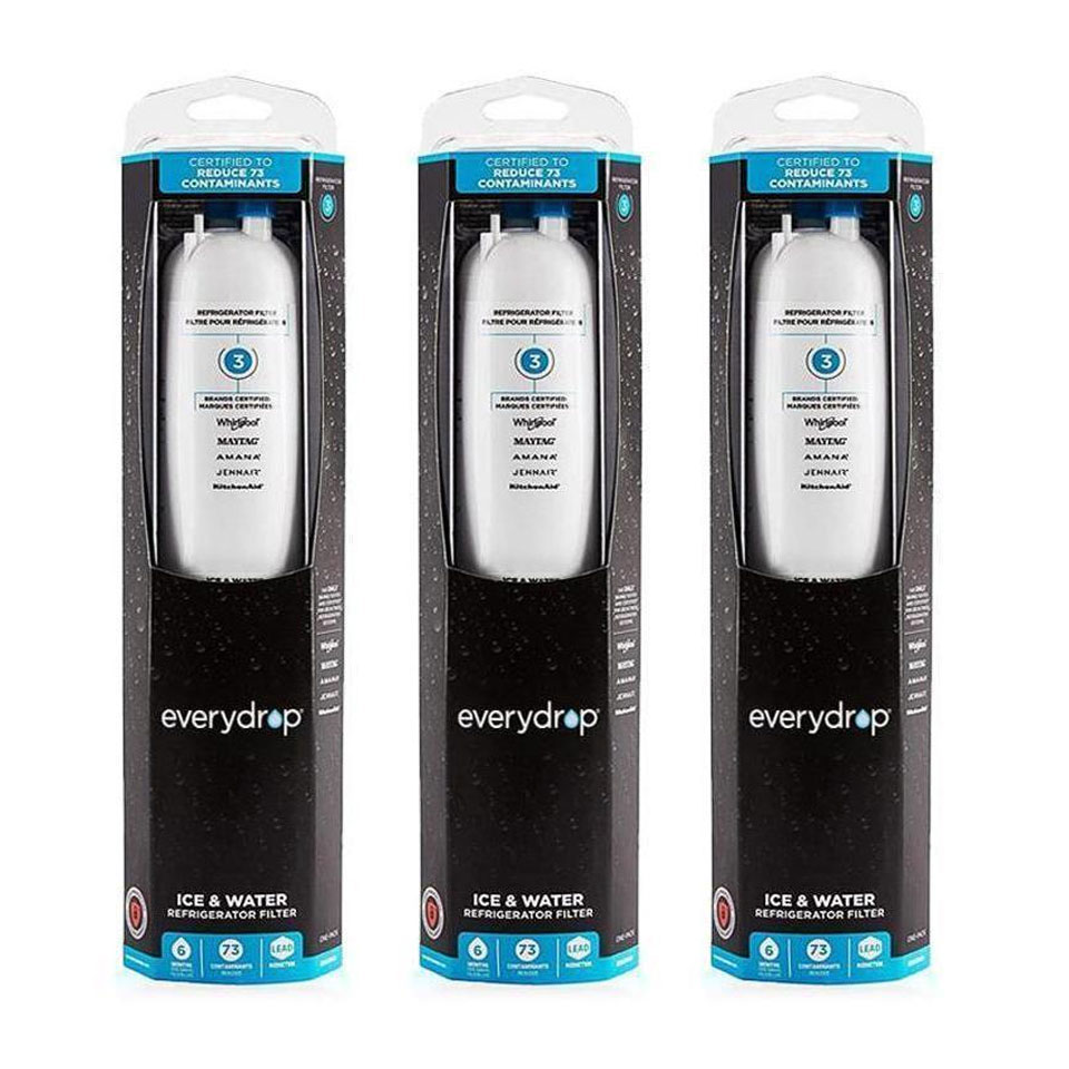 everydrop by Whirlpool EDR3RXD1 Refrigerator Water Filter 3 4396841 4396710 and W10193691 - 3 Pack
everydrop by Whirlpool EDR3RXD1 Refrigerator Water Filter 3 4396841 4396710 and W10193691 - 3 Pack