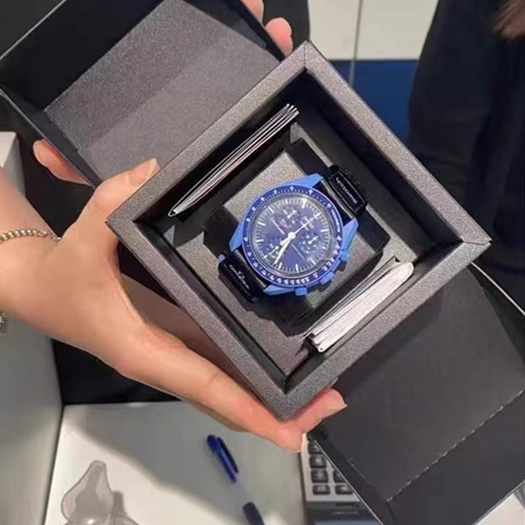 Swatch Bioceramic moons man watch Quarz Chronograph Mens Watch Mission To Jupiter 2022 Real Black Nylon moonswatch James montre de luxe Limited
Swatch Bioceramic moons man watch Quarz Chronograph Mens Watch Mission To Jupiter 2022 Real Black Nylon moonswatch James montre de luxe Limited