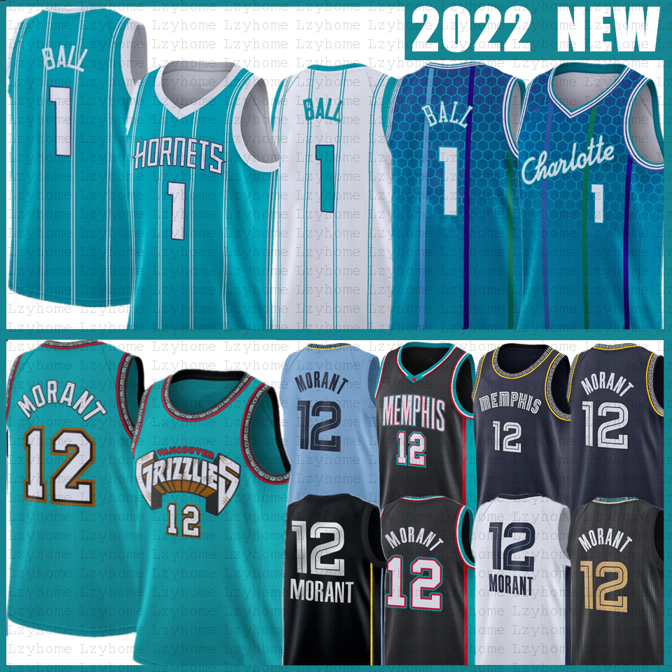 2022 Ja Morant 1 LaMelo Ball Basketball Jerseys Charlottes Terry Rozier III Memphises Hornet Jersey Grizzlie City Mark Williams Gordon, Mens
2022 Ja Morant 1 LaMelo Ball Basketball Jerseys Charlottes Terry Rozier III Memphises Hornet Jersey Grizzlie City Mark Williams Gordon, Mens