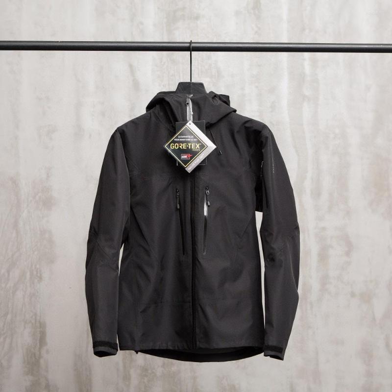 Men's Jacket Three Layer Outdoor Waterproof warm Jackets For Men Women GORE-TEXPRO SV/LT Male Casual Lightweight Hiking JACKET S36