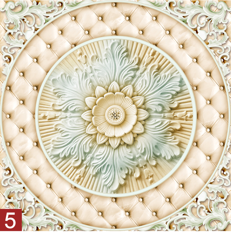 Custom 3d Ceiling 3d three-dimensional ceiling roof waterproof wallpaper ceiling decoration wallpaper